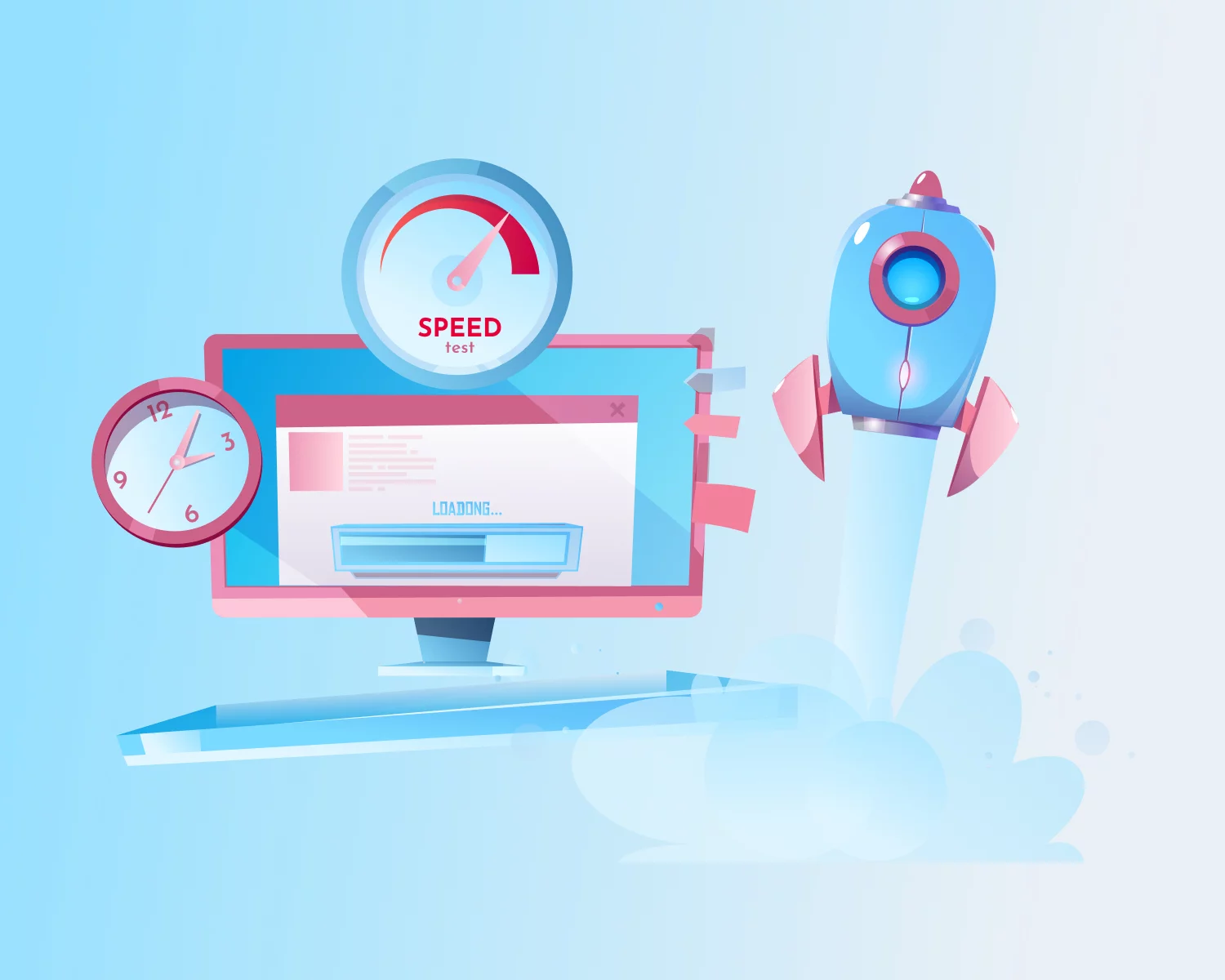 Website performance metrics dashboard